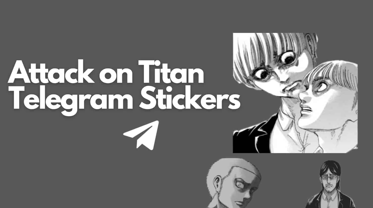 Attack on Titan Telegram Stickers