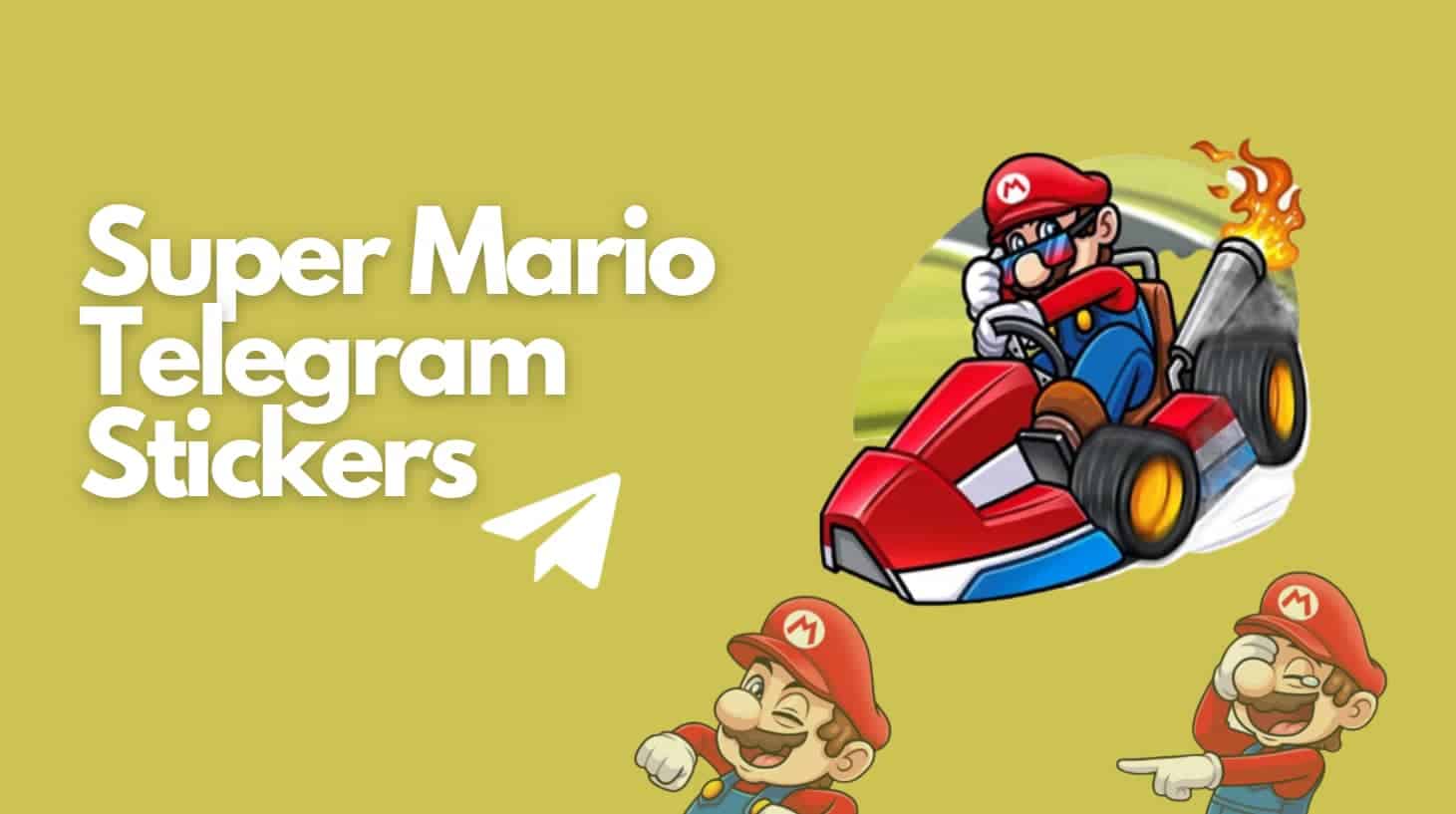 Mario Telegram Stickers