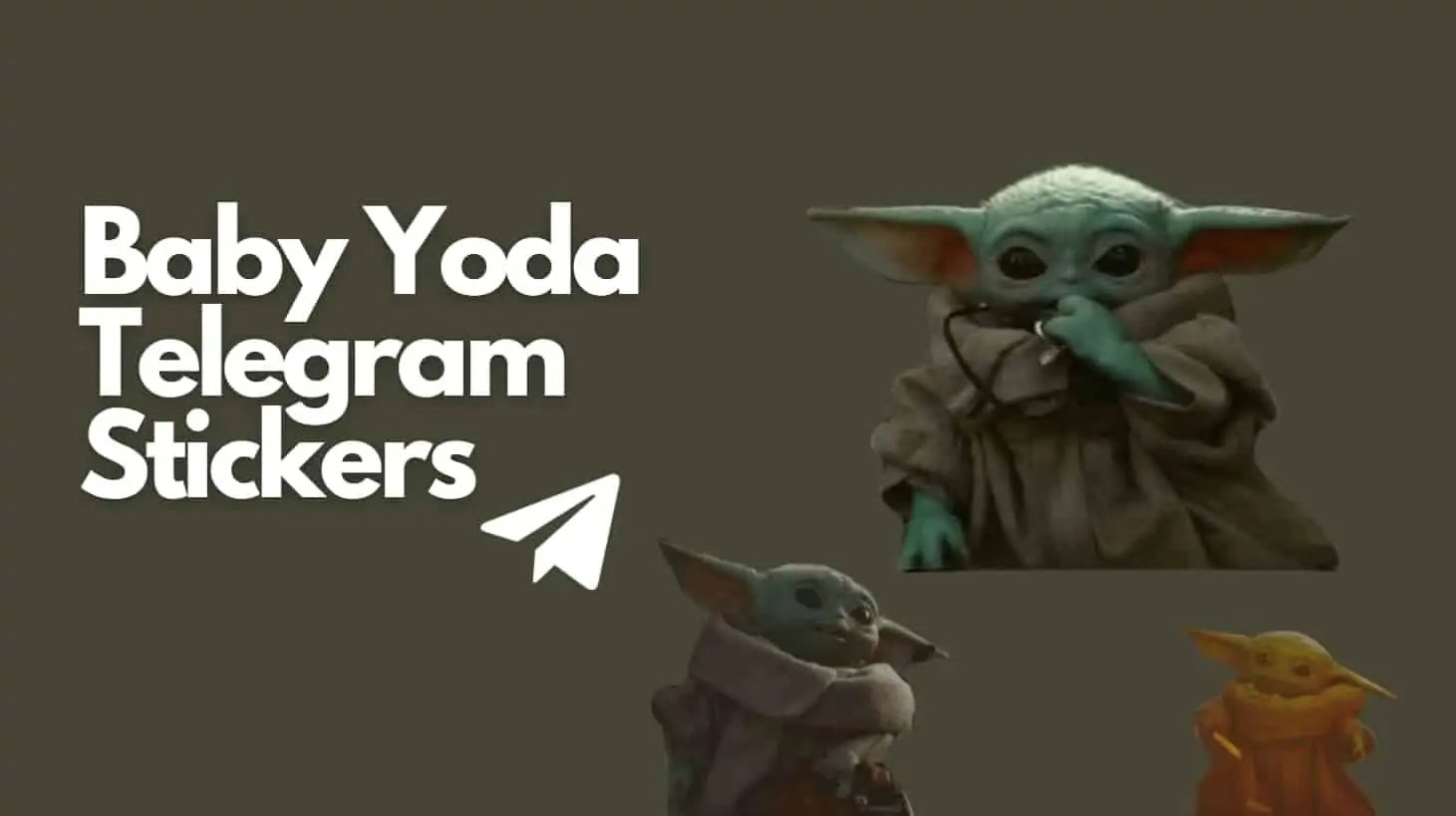 Baby Yoda Telegram Stickers