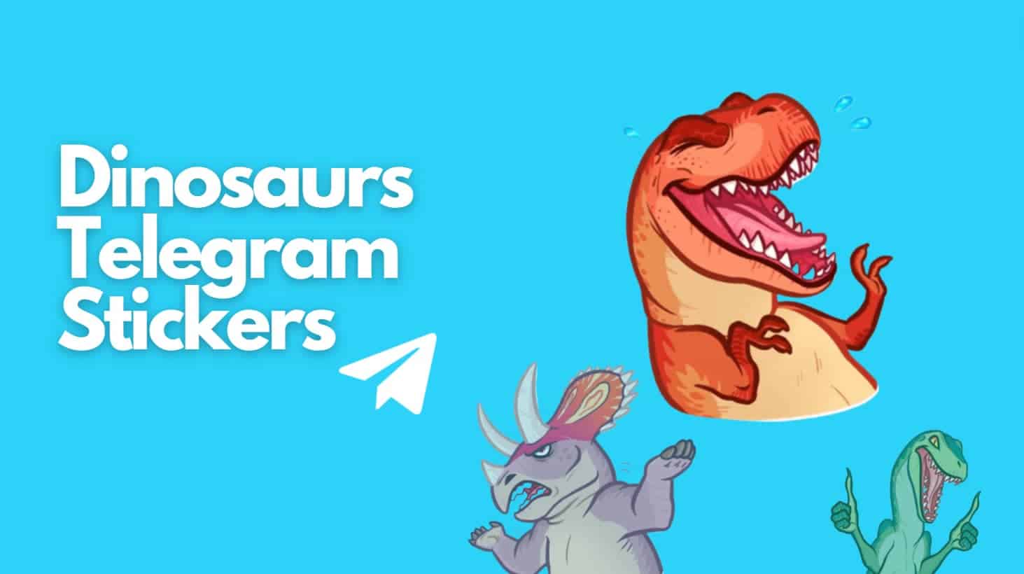 Dinosaurs Telegram Stickers