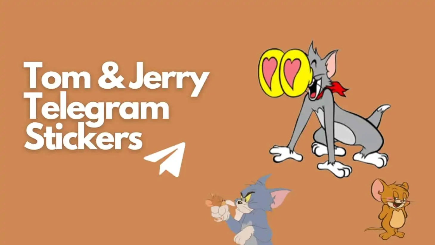 Tom and Jerry Telegram Stickers