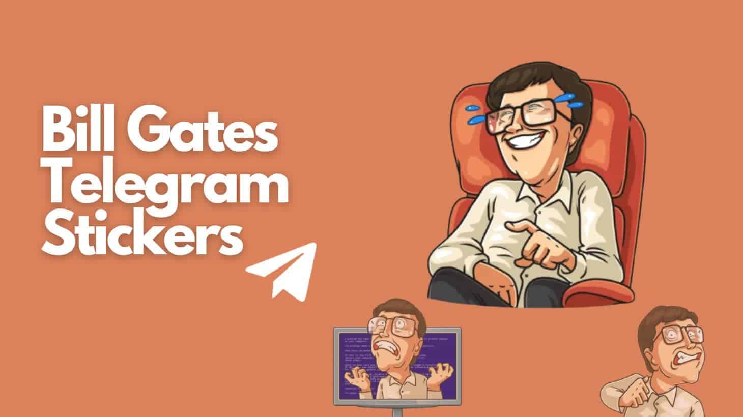 Bill Gates Telegram Stickers